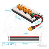 ToolKitRC 2-6S XT60 Battery Balance Board