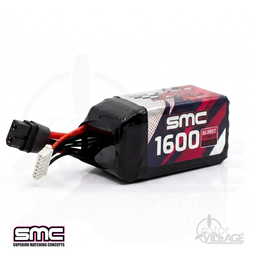 SMC HCL-RS 6S 1600mAh LiPo XT60