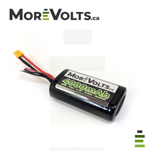 More Volts 2S1P 4000mAh 70A Li-Ion Battery