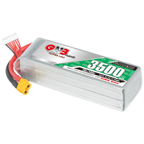 GNB 6000mAh 6S HV 70C XT60 LiPo Battery - Rotor Village