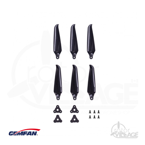 Gemfan Folding Prop F8041-3 (1CW+1CCW) - Aluminum Hub