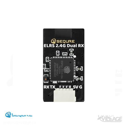 Sequre ELRS 2.4GHz Dual RX Dual Antenna Receiver