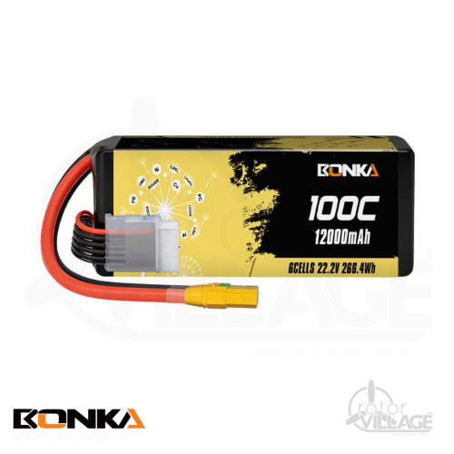 BONKA HEIM 12,000mAh 6S 100C - XT90S