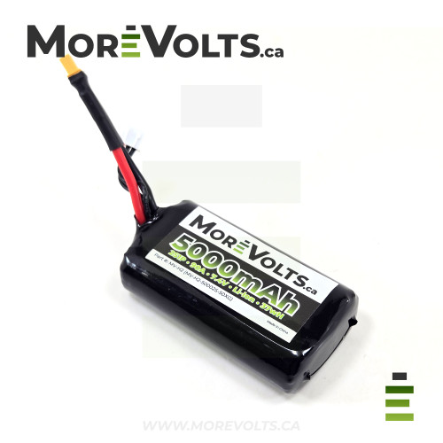 More Volts 2S1P 5000mAh 90A Li-Ion Battery