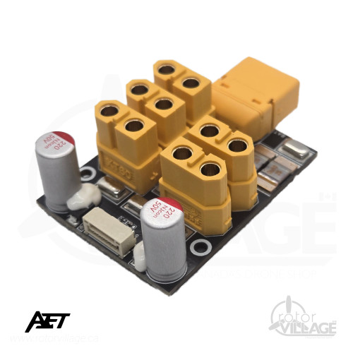 AeroEggTech 1-TO-5 SOLDERLESS POWER BOARD