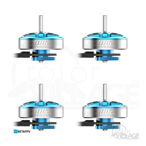 BetaFPV 1102-21000KV Brushless Motors (2026) - 4pk