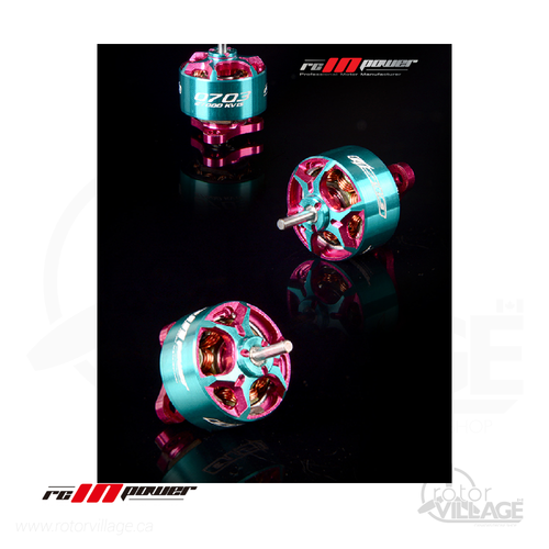 RCINPower GTS V3 0703 27000KV - Teal/Purple