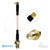 Sequre MMCX90 to SMA Female Adapter Pigtail