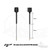 Flywoo LDS 5.8GHz UFL / SMA Antenna - LHCP 115mm