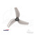 GEMFAN 1614-3 40MM Prop Clear Black (1MM Shaft) (4L+4R)