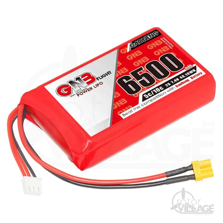 GNB 6500mah 2S - Boxer Battery - Rotor Village