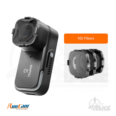 RunCam Thumb 2 4K Camera Kit - ND Filter & 128Gb SD Card - Rotor Village