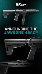 Press Release - GForce Arms Announces Jawbone 45ACP