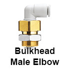 Bulkhead Male Elbow