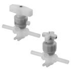 LVQH-T, 2 Port Chemical Valve, Tube Extension-L-Hj