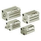 10/11/21/22-C(D)QS, Compact Cylinder, Double -L-Ct