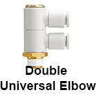 Double Universal Male Elbow