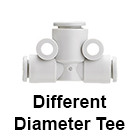 Different Diameter Tee