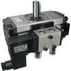C(D)VRA1 (50-100), Rotary Actuator with Valve