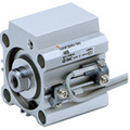 C(D)QP2B, Compact Cylinder, Double Acting, Si-L-Ty