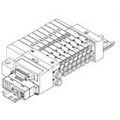 10-SS5Q13, 1000 Series Manifold,  Plug-in Typ-LlUb