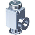 XLH, High Vacuum Manual Angle Valve, Bellows Seal