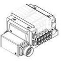 SS5Y3-10M, 3000 Series Manifold, Circular Con-L-Yn