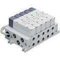 VV5Q51-L, 5000 Series, Base Mounted Manifold,-L-5P