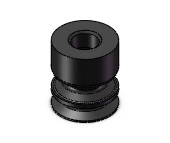 SMC ZP306BU compact pad, bellows, ZP VACUUM PAD*** Orange Coast