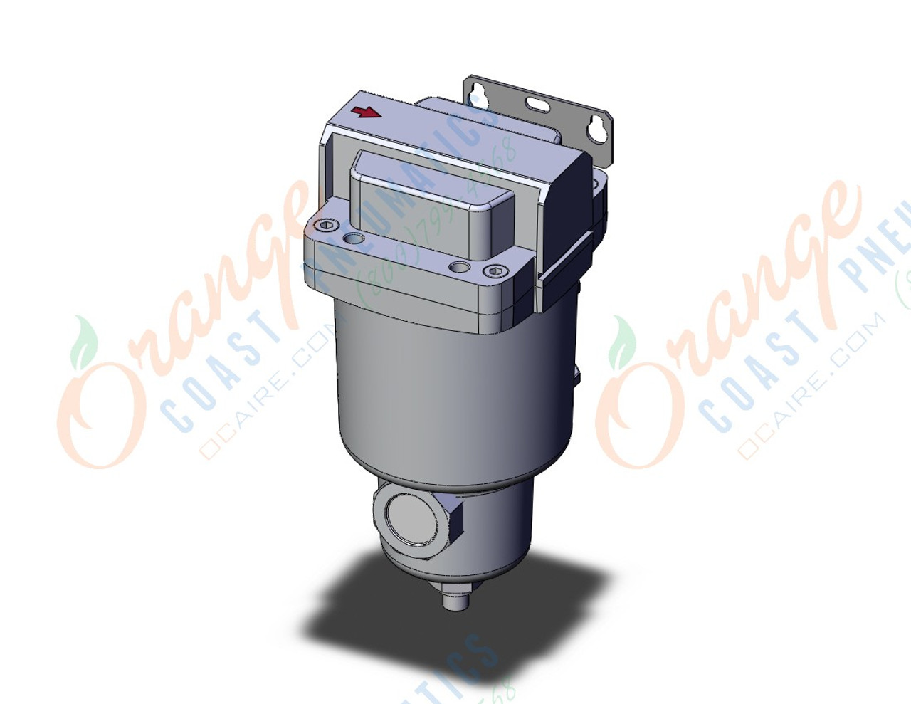 SMC AMG450CN06CX26 water separator, WATER SEPARATOR Orange Coast