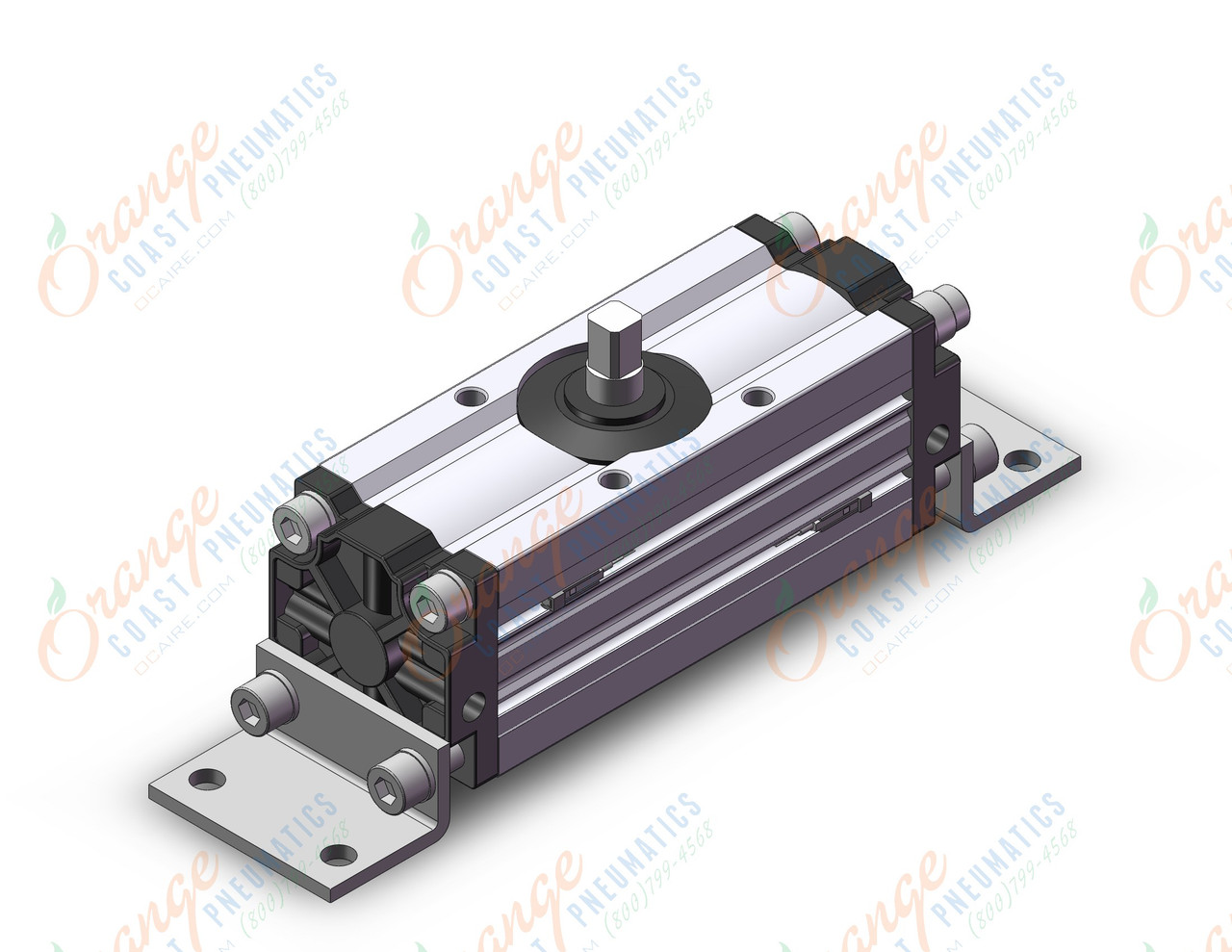 SMC CDRA1LXU63180ZM9PWMAPC actuator, rotary, rack & pinion type