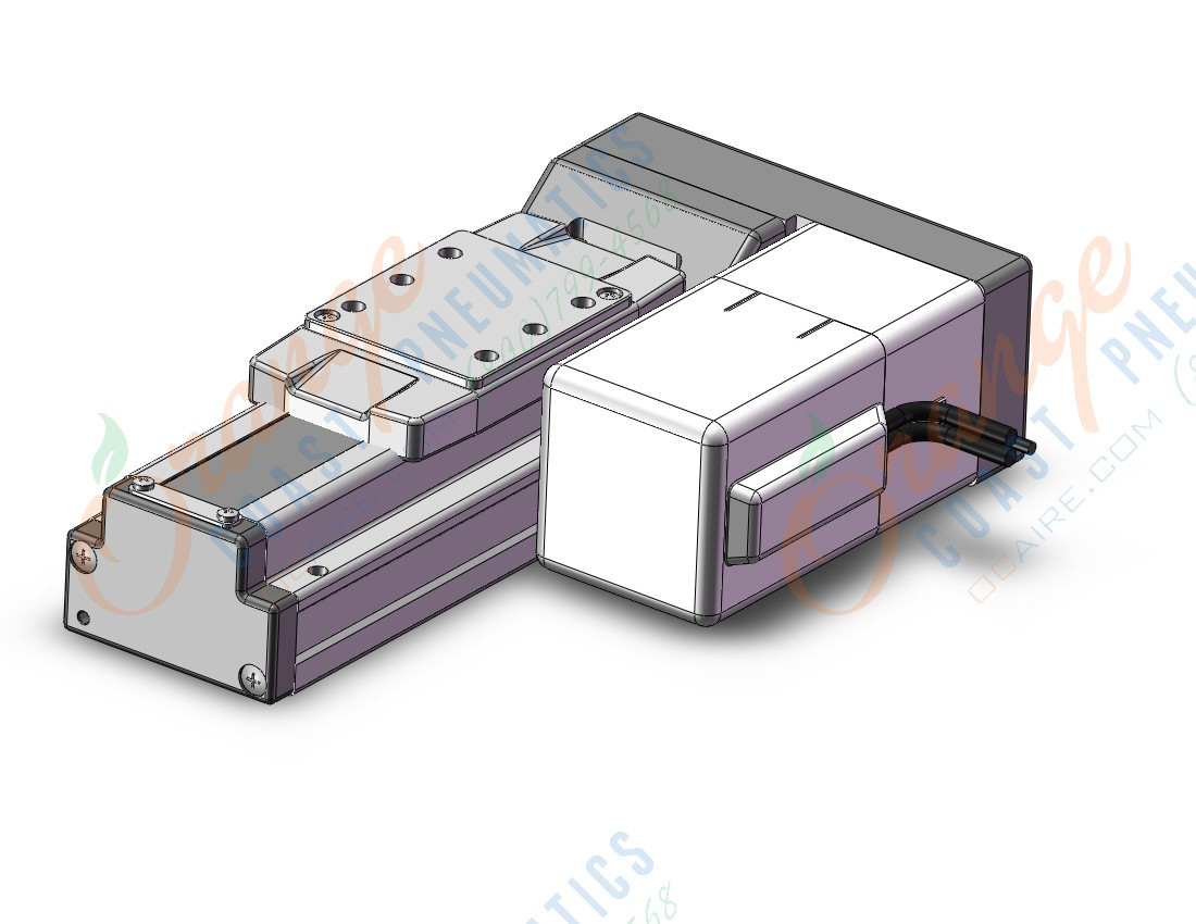Attuatore Lineare SMC LEFS32A-650N-S3MJS Con Driver &ndash; Surplus, Nuovo, Giapponese