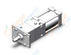 SMC CDNSF125TF-150-D cyl w/lock, a/tube, auto-sw, CNS FINE LOCK TIE ROD CYLINDER