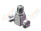 SMC IRV10A-LC06G vacuum regulator, single side, IRV VACUUM REGULATOR