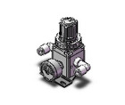 SMC IRV10-LC06LG vacuum regulator, IRV VACUUM REGULATOR