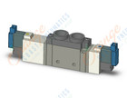 SMC SY7420-5MOZ-02T valve, dbl sol, body pt (dc), SY7000 SOL/VALVE, RUBBER SEAL