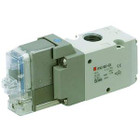 SMC VP7-8-FG-S-1NA06 valve iso sgl sol size 2, VP7-8 SOL VALVE 4/5 PORT