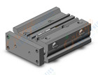 SMC MGPM12-40Z-M9PZS cyl, compact guide, slide brg, MGP COMPACT GUIDE CYLINDER