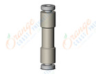 SMC KQ2H02-00A fitting, str union, KQ2 FITTING (sold in packages of 10; price is per piece)