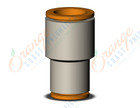 SMC KQ2H11-13A fitting, diff dia str union, KQ2 FITTING (sold in packages of 10; price is per piece)