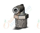 SMC KQ2L04-02NS fitting, male elbow, KQ2 FITTING (sold in packages of 10; price is per piece)