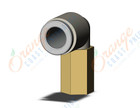 SMC KQ2LF06-M6A fitting, female elbow, KQ2 FITTING (sold in packages of 10; price is per piece)
