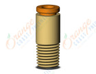 SMC KQ2S03-33AS fitting, hex hd male connector, KQ2 FITTING (sold in packages of 10; price is per piece)