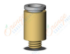 SMC KQ2S06-M6A fitting, hex hd male connector, KQ2 FITTING (sold in packages of 10; price is per piece)