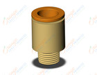 SMC KQ2S11-34AS fitting, hex hd male connector, KQ2 FITTING (sold in packages of 10; price is per piece)