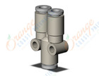 SMC KQ2U04-00A fitting, union y, KQ2 FITTING (sold in packages of 10; price is per piece)