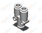 SMC KQ2U06-00A fitting, union y, KQ2 FITTING (sold in packages of 10; price is per piece)