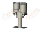 SMC KQ2U10-99A fitting, plug-in y, KQ2 FITTING (sold in packages of 10; price is per piece)