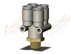 SMC KQ2UD06-01AS fitting, diff dia double union, KQ2 FITTING (sold in packages of 10; price is per piece)