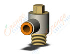 SMC KQ2V05-34AS fitting, uni male elbow, KQ2 FITTING (sold in packages of 10; price is per piece)